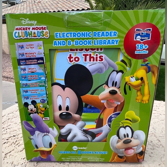 Disney Mickey Mouse Clubhouse Electronic Me Reader Story Reader 8-book Boxed Set - Picture 2 of 6
